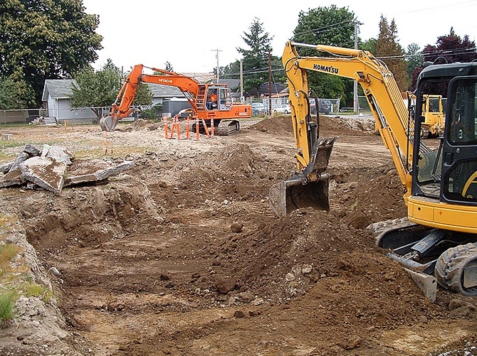 Земляные работы по устройству фундамента,цены на земляные работы по ...